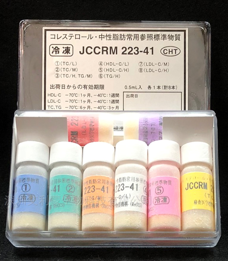 人血清中总胆固/醇和甘油(ReCCS标准物质)