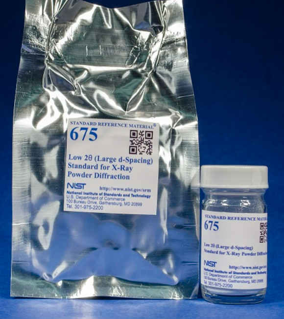image.png SRM 675 云母标准物质,X射线粉末衍射XRD