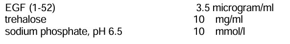image.png NIBSC 91/550 表皮生长因子(1-52)标准品
