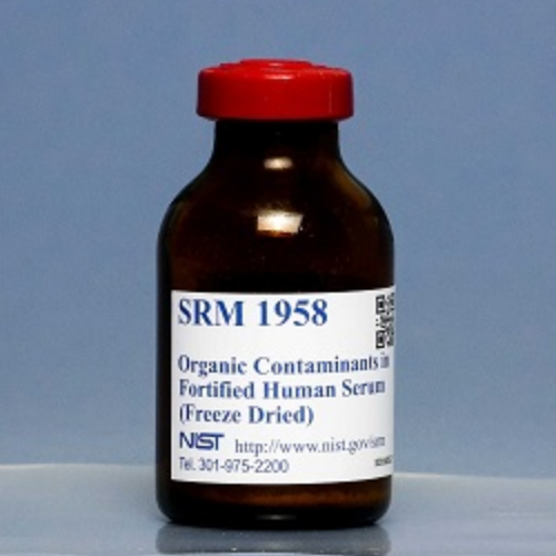1958-500.png SRM 1958 强化人血清中的有机污染物 NIST