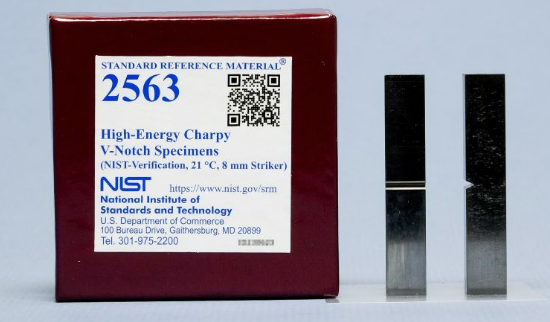image.png SRM 2563 NIST美标中能量冲击试样的产品简介