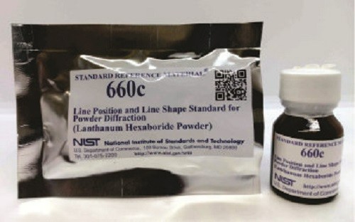 660c-01-500.jpg SRM 660c 六硼化镧粉末衍射线 NIST标准品