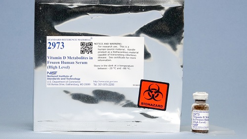 2973-01-500.jpg SRM 2973 人血清中维生素D代谢物 NIST