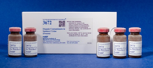 3672-01-500.jpg SRM 3672 吸烟者尿液中的有机污染物
